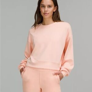 lululemon athletica Peach Softstream Sweatshirt